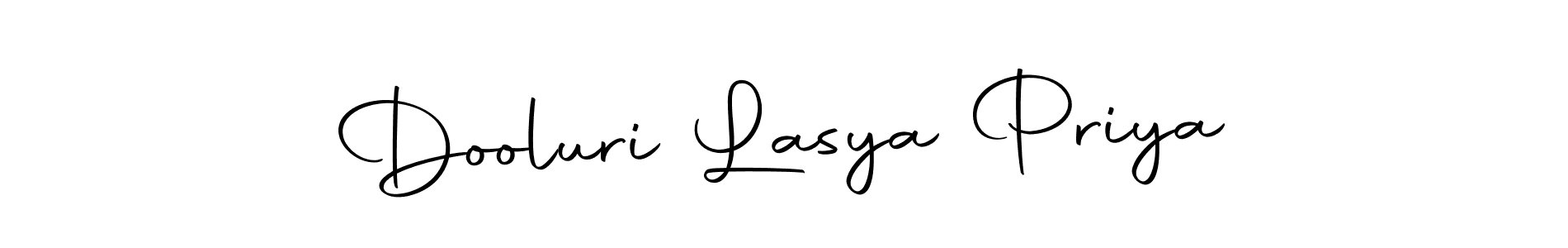 Make a beautiful signature design for name Dooluri Lasya Priya. Use this online signature maker to create a handwritten signature for free. Dooluri Lasya Priya signature style 10 images and pictures png