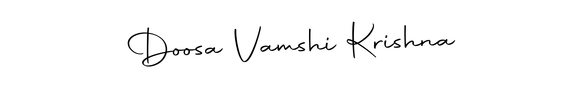 Doosa Vamshi Krishna stylish signature style. Best Handwritten Sign (Autography-DOLnW) for my name. Handwritten Signature Collection Ideas for my name Doosa Vamshi Krishna. Doosa Vamshi Krishna signature style 10 images and pictures png