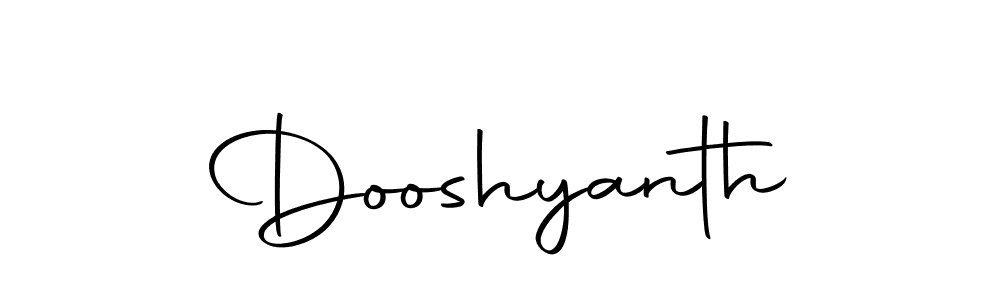 It looks lik you need a new signature style for name Dooshyanth. Design unique handwritten (Autography-DOLnW) signature with our free signature maker in just a few clicks. Dooshyanth signature style 10 images and pictures png