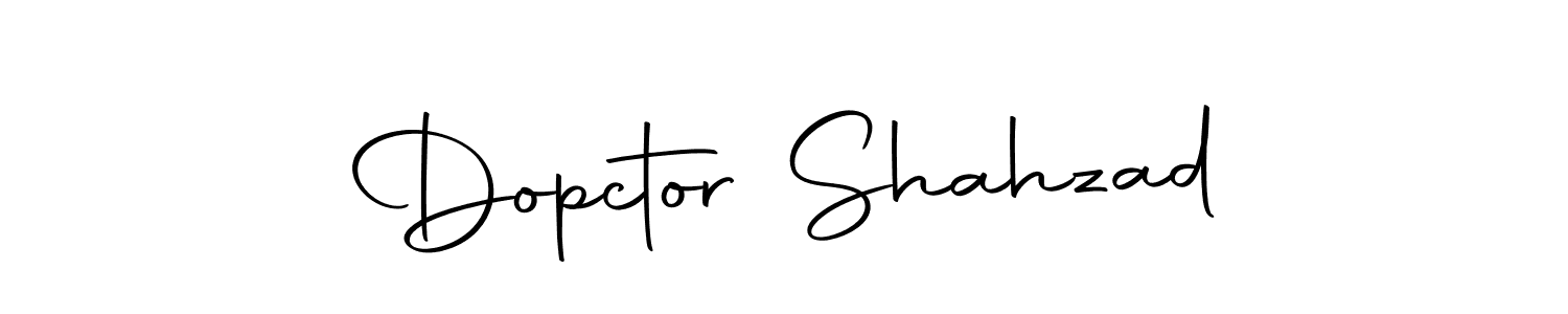 Make a short Dopctor Shahzad signature style. Manage your documents anywhere anytime using Autography-DOLnW. Create and add eSignatures, submit forms, share and send files easily. Dopctor Shahzad signature style 10 images and pictures png