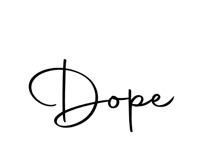 Also we have Dope name is the best signature style. Create professional handwritten signature collection using Autography-DOLnW autograph style. Dope signature style 10 images and pictures png