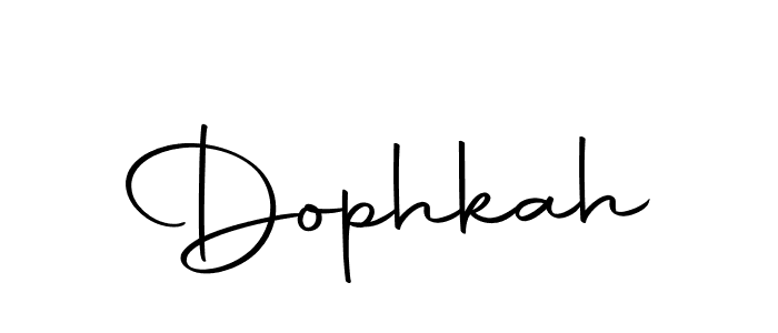 You should practise on your own different ways (Autography-DOLnW) to write your name (Dophkah) in signature. don't let someone else do it for you. Dophkah signature style 10 images and pictures png