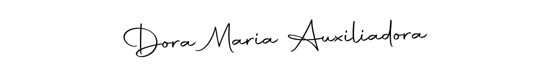 Design your own signature with our free online signature maker. With this signature software, you can create a handwritten (Autography-DOLnW) signature for name Dora Maria Auxiliadora. Dora Maria Auxiliadora signature style 10 images and pictures png