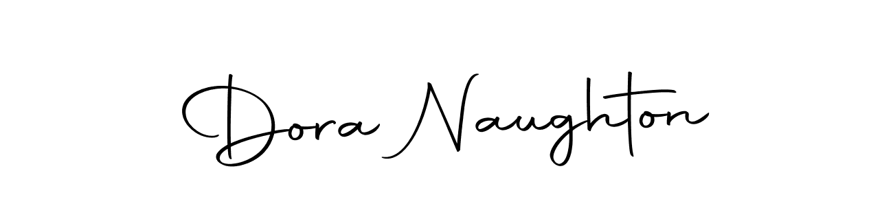 Design your own signature with our free online signature maker. With this signature software, you can create a handwritten (Autography-DOLnW) signature for name Dora Naughton. Dora Naughton signature style 10 images and pictures png