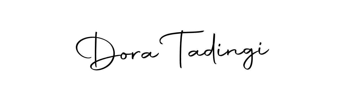 Also we have Dora Tadingi name is the best signature style. Create professional handwritten signature collection using Autography-DOLnW autograph style. Dora Tadingi signature style 10 images and pictures png