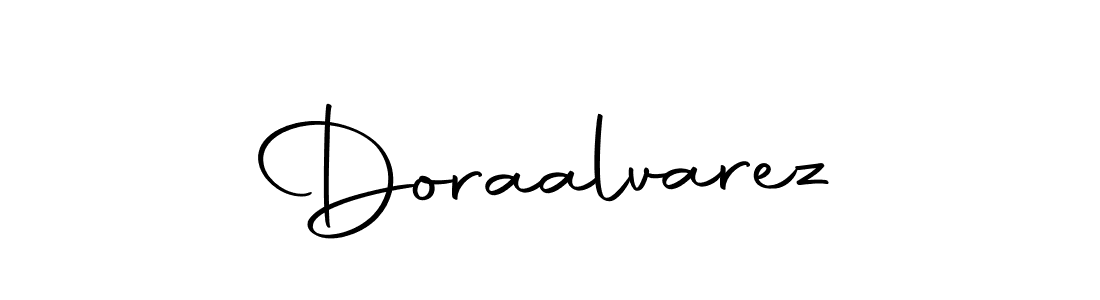 Doraalvarez stylish signature style. Best Handwritten Sign (Autography-DOLnW) for my name. Handwritten Signature Collection Ideas for my name Doraalvarez. Doraalvarez signature style 10 images and pictures png