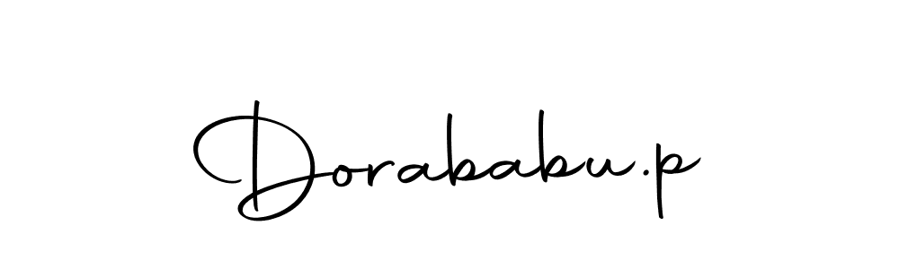 Create a beautiful signature design for name Dorababu.p. With this signature (Autography-DOLnW) fonts, you can make a handwritten signature for free. Dorababu.p signature style 10 images and pictures png