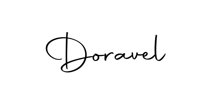 Similarly Autography-DOLnW is the best handwritten signature design. Signature creator online .You can use it as an online autograph creator for name Doravel. Doravel signature style 10 images and pictures png