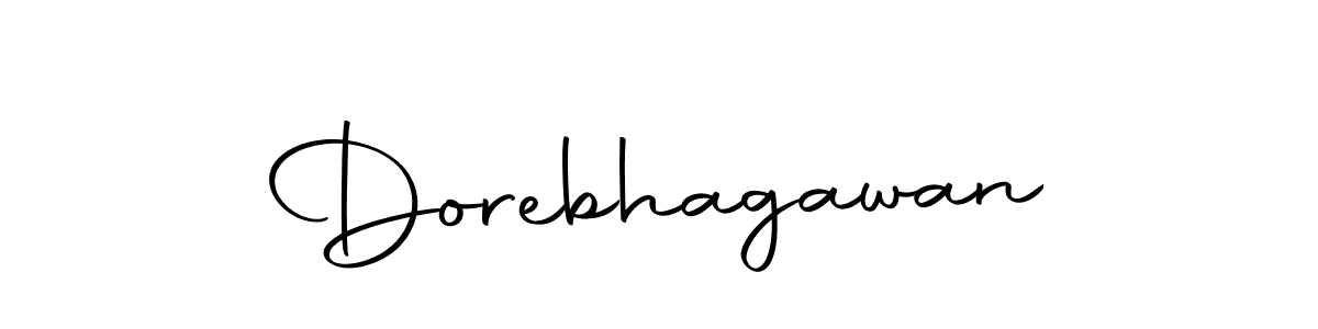 Design your own signature with our free online signature maker. With this signature software, you can create a handwritten (Autography-DOLnW) signature for name Dorebhagawan. Dorebhagawan signature style 10 images and pictures png