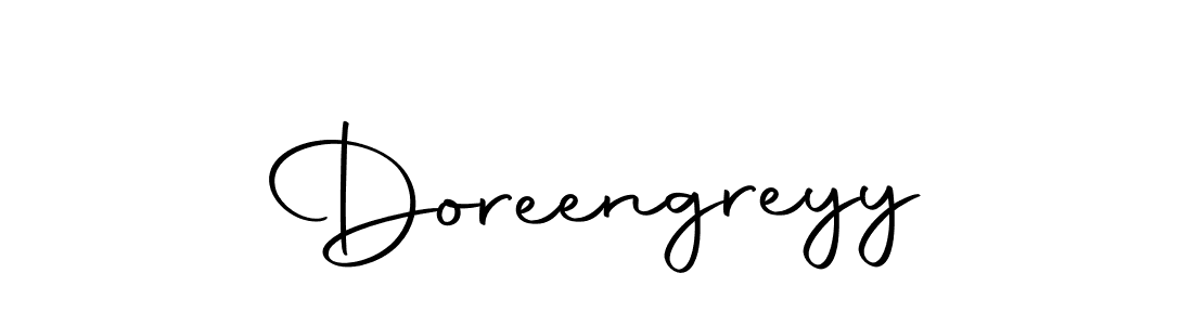 Create a beautiful signature design for name Doreengreyy. With this signature (Autography-DOLnW) fonts, you can make a handwritten signature for free. Doreengreyy signature style 10 images and pictures png