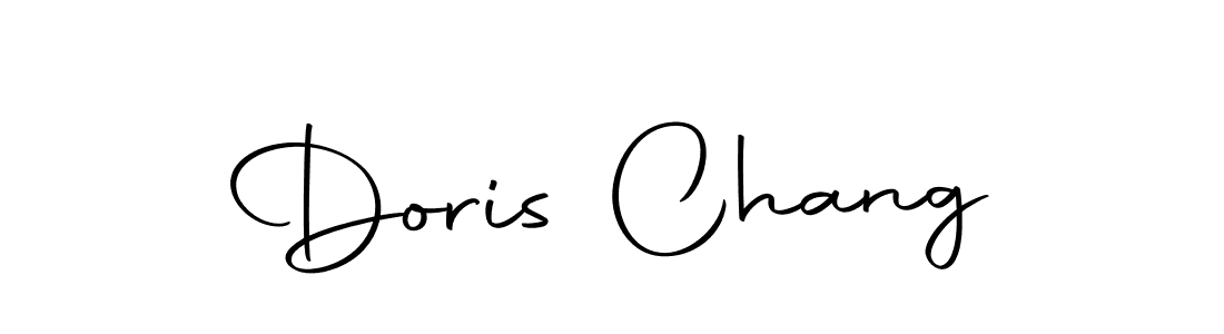 Make a beautiful signature design for name Doris Chang. With this signature (Autography-DOLnW) style, you can create a handwritten signature for free. Doris Chang signature style 10 images and pictures png