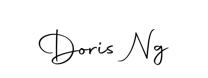 How to make Doris Ng name signature. Use Autography-DOLnW style for creating short signs online. This is the latest handwritten sign. Doris Ng signature style 10 images and pictures png