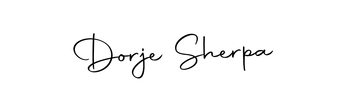 Best and Professional Signature Style for Dorje Sherpa. Autography-DOLnW Best Signature Style Collection. Dorje Sherpa signature style 10 images and pictures png