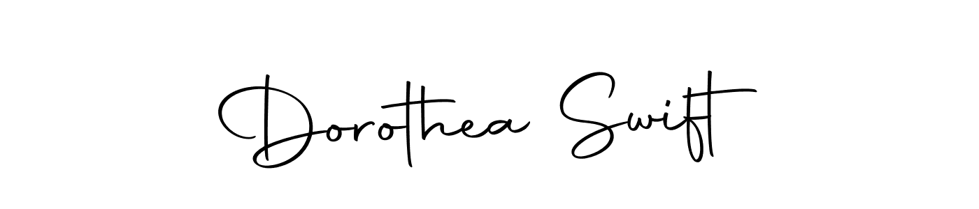 Make a beautiful signature design for name Dorothea Swift. Use this online signature maker to create a handwritten signature for free. Dorothea Swift signature style 10 images and pictures png