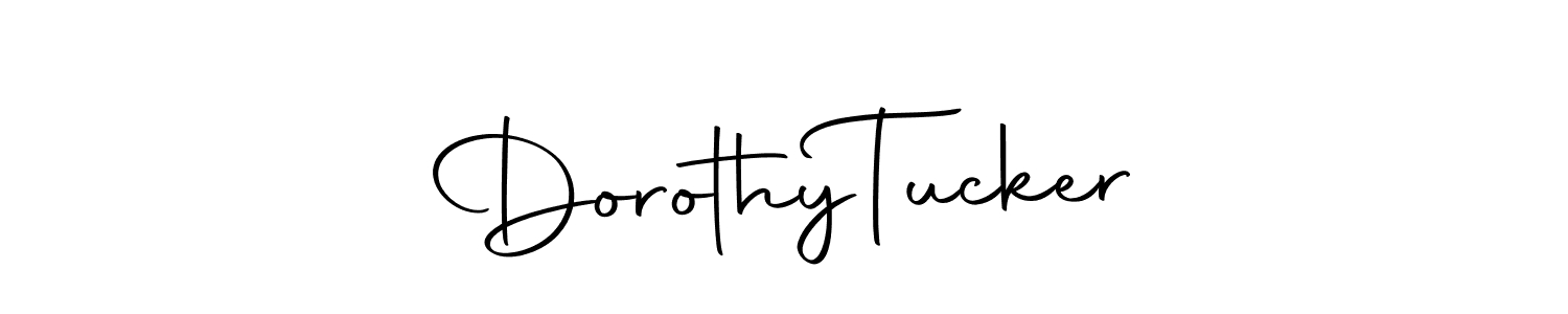 Dorothy  Tucker stylish signature style. Best Handwritten Sign (Autography-DOLnW) for my name. Handwritten Signature Collection Ideas for my name Dorothy  Tucker. Dorothy  Tucker signature style 10 images and pictures png