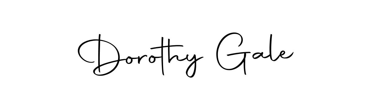 Create a beautiful signature design for name Dorothy Gale. With this signature (Autography-DOLnW) fonts, you can make a handwritten signature for free. Dorothy Gale signature style 10 images and pictures png