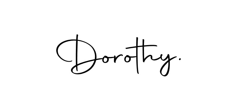 You should practise on your own different ways (Autography-DOLnW) to write your name (Dorothy.) in signature. don't let someone else do it for you. Dorothy. signature style 10 images and pictures png