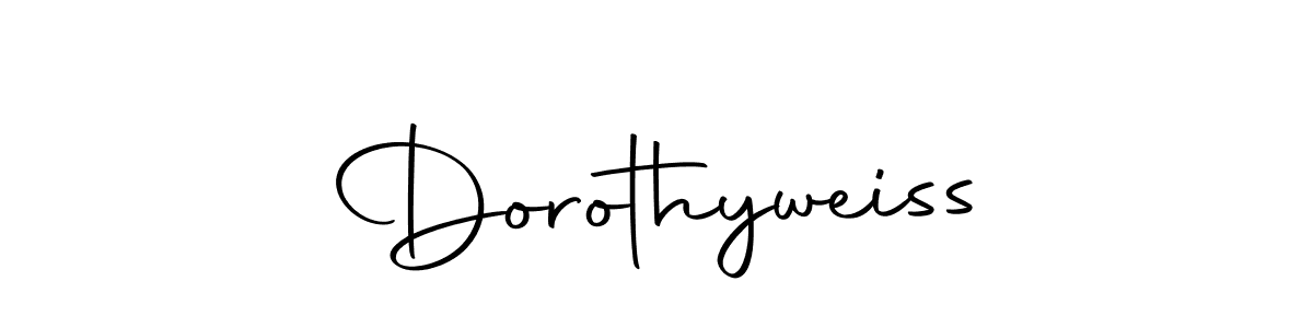 Use a signature maker to create a handwritten signature online. With this signature software, you can design (Autography-DOLnW) your own signature for name Dorothyweiss. Dorothyweiss signature style 10 images and pictures png