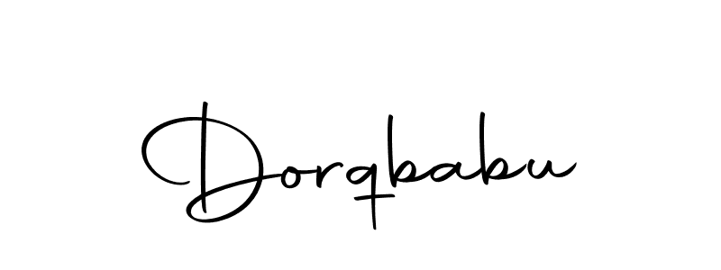 Dorqbabu stylish signature style. Best Handwritten Sign (Autography-DOLnW) for my name. Handwritten Signature Collection Ideas for my name Dorqbabu. Dorqbabu signature style 10 images and pictures png