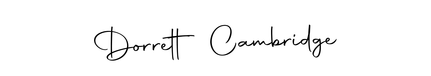 Best and Professional Signature Style for Dorrett Cambridge. Autography-DOLnW Best Signature Style Collection. Dorrett Cambridge signature style 10 images and pictures png