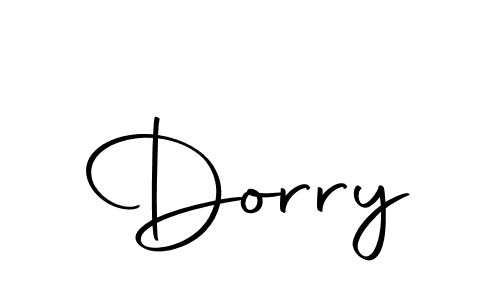 Make a beautiful signature design for name Dorry. With this signature (Autography-DOLnW) style, you can create a handwritten signature for free. Dorry signature style 10 images and pictures png