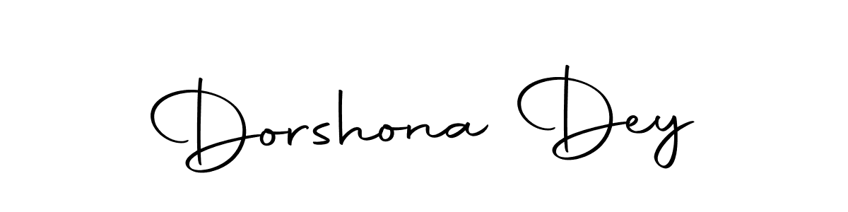 Create a beautiful signature design for name Dorshona Dey. With this signature (Autography-DOLnW) fonts, you can make a handwritten signature for free. Dorshona Dey signature style 10 images and pictures png