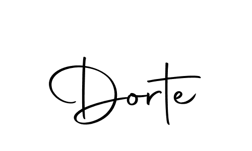 Make a short Dorte signature style. Manage your documents anywhere anytime using Autography-DOLnW. Create and add eSignatures, submit forms, share and send files easily. Dorte signature style 10 images and pictures png