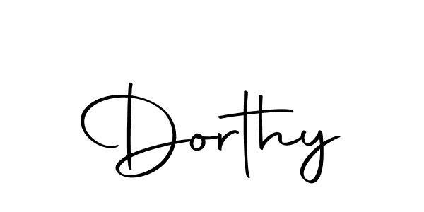 Dorthy stylish signature style. Best Handwritten Sign (Autography-DOLnW) for my name. Handwritten Signature Collection Ideas for my name Dorthy. Dorthy signature style 10 images and pictures png