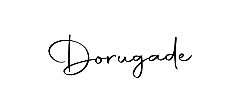 You should practise on your own different ways (Autography-DOLnW) to write your name (Dorugade) in signature. don't let someone else do it for you. Dorugade signature style 10 images and pictures png