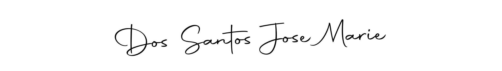 Also You can easily find your signature by using the search form. We will create Dos Santos Jose Marie name handwritten signature images for you free of cost using Autography-DOLnW sign style. Dos Santos Jose Marie signature style 10 images and pictures png