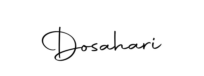 Similarly Autography-DOLnW is the best handwritten signature design. Signature creator online .You can use it as an online autograph creator for name Dosahari. Dosahari signature style 10 images and pictures png