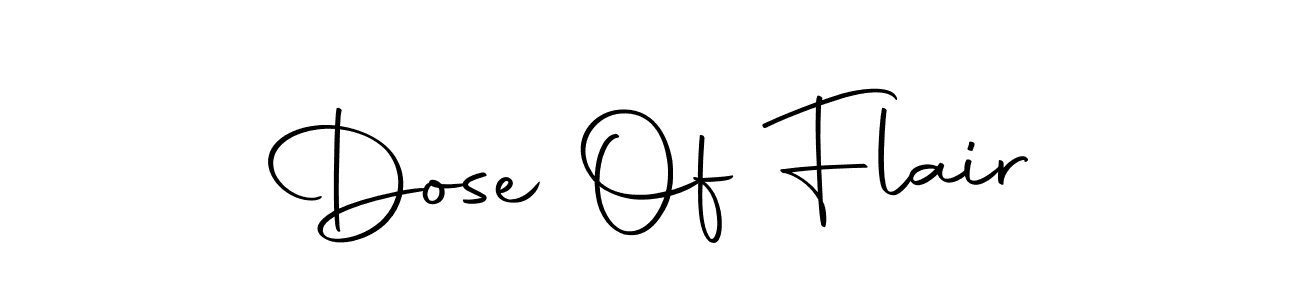 You should practise on your own different ways (Autography-DOLnW) to write your name (Dose Of Flair) in signature. don't let someone else do it for you. Dose Of Flair signature style 10 images and pictures png