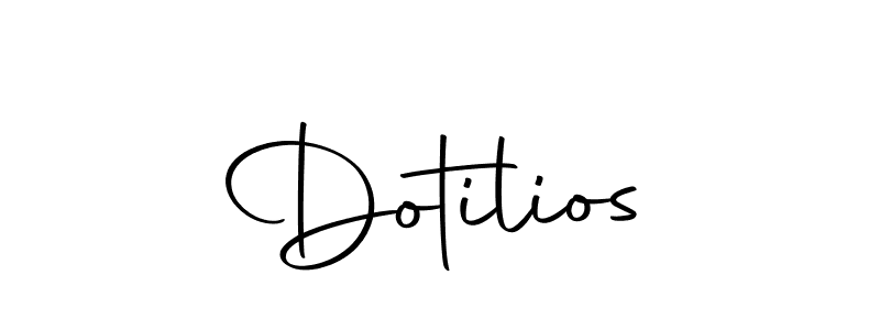 Create a beautiful signature design for name Dotilios. With this signature (Autography-DOLnW) fonts, you can make a handwritten signature for free. Dotilios signature style 10 images and pictures png