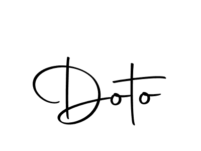 You should practise on your own different ways (Autography-DOLnW) to write your name (Doto) in signature. don't let someone else do it for you. Doto signature style 10 images and pictures png