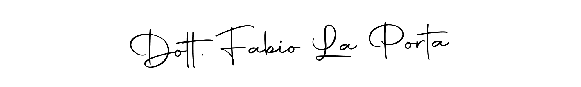 Autography-DOLnW is a professional signature style that is perfect for those who want to add a touch of class to their signature. It is also a great choice for those who want to make their signature more unique. Get Dott. Fabio La Porta name to fancy signature for free. Dott. Fabio La Porta signature style 10 images and pictures png