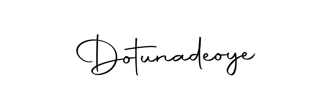 Also we have Dotunadeoye name is the best signature style. Create professional handwritten signature collection using Autography-DOLnW autograph style. Dotunadeoye signature style 10 images and pictures png