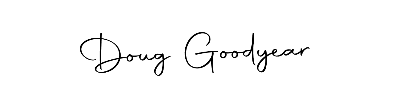 You can use this online signature creator to create a handwritten signature for the name Doug Goodyear. This is the best online autograph maker. Doug Goodyear signature style 10 images and pictures png