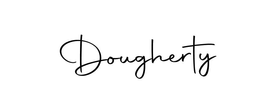 How to make Dougherty name signature. Use Autography-DOLnW style for creating short signs online. This is the latest handwritten sign. Dougherty signature style 10 images and pictures png