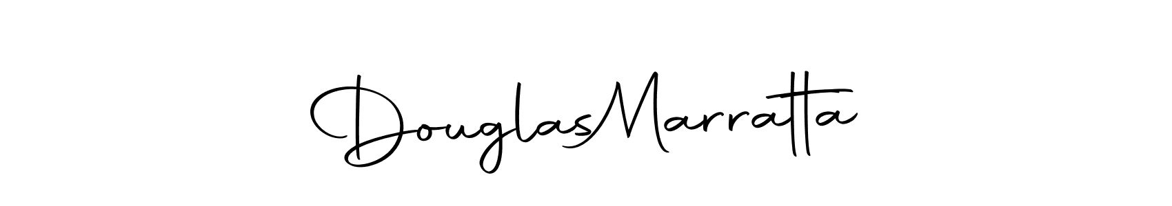 Design your own signature with our free online signature maker. With this signature software, you can create a handwritten (Autography-DOLnW) signature for name Douglas  Marratta. Douglas  Marratta signature style 10 images and pictures png