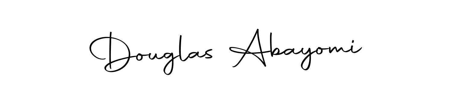 Make a short Douglas Abayomi signature style. Manage your documents anywhere anytime using Autography-DOLnW. Create and add eSignatures, submit forms, share and send files easily. Douglas Abayomi signature style 10 images and pictures png