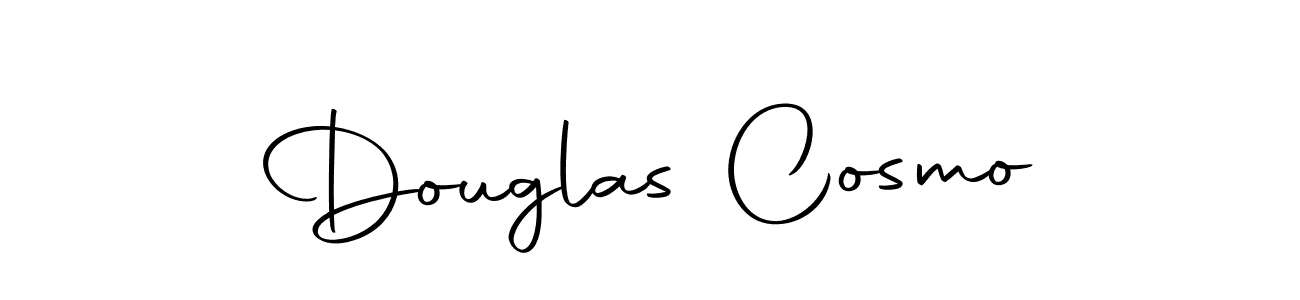 Douglas Cosmo stylish signature style. Best Handwritten Sign (Autography-DOLnW) for my name. Handwritten Signature Collection Ideas for my name Douglas Cosmo. Douglas Cosmo signature style 10 images and pictures png