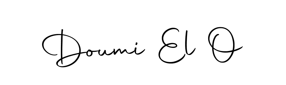 Also we have Doumi El O name is the best signature style. Create professional handwritten signature collection using Autography-DOLnW autograph style. Doumi El O signature style 10 images and pictures png