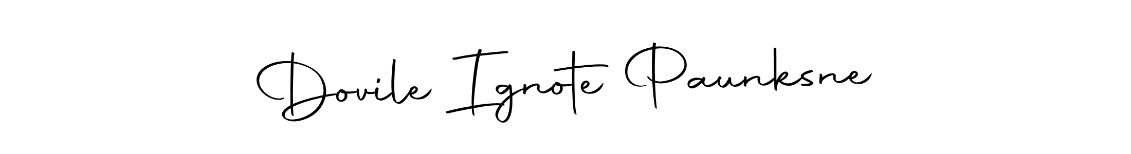 Similarly Autography-DOLnW is the best handwritten signature design. Signature creator online .You can use it as an online autograph creator for name Dovile Ignote Paunksne. Dovile Ignote Paunksne signature style 10 images and pictures png