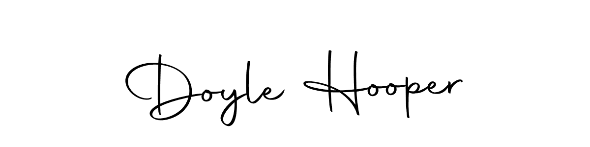 Design your own signature with our free online signature maker. With this signature software, you can create a handwritten (Autography-DOLnW) signature for name Doyle Hooper. Doyle Hooper signature style 10 images and pictures png