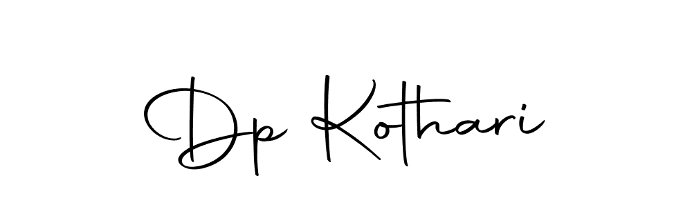 Dp Kothari stylish signature style. Best Handwritten Sign (Autography-DOLnW) for my name. Handwritten Signature Collection Ideas for my name Dp Kothari. Dp Kothari signature style 10 images and pictures png