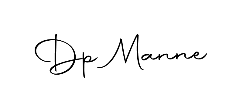 Create a beautiful signature design for name Dp Manne. With this signature (Autography-DOLnW) fonts, you can make a handwritten signature for free. Dp Manne signature style 10 images and pictures png