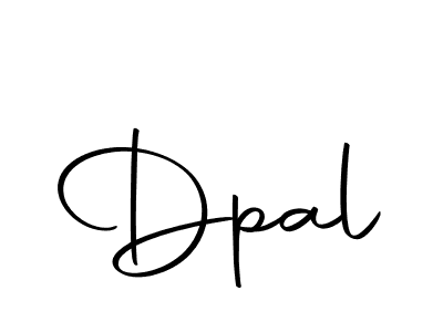 Dpal stylish signature style. Best Handwritten Sign (Autography-DOLnW) for my name. Handwritten Signature Collection Ideas for my name Dpal. Dpal signature style 10 images and pictures png