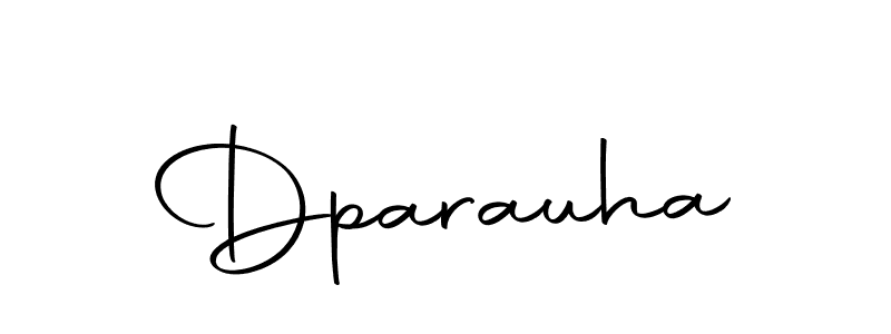 Create a beautiful signature design for name Dparauha. With this signature (Autography-DOLnW) fonts, you can make a handwritten signature for free. Dparauha signature style 10 images and pictures png