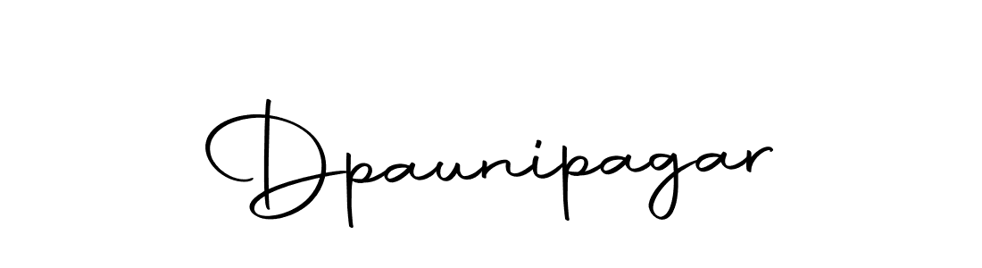 Make a beautiful signature design for name Dpaunipagar. With this signature (Autography-DOLnW) style, you can create a handwritten signature for free. Dpaunipagar signature style 10 images and pictures png