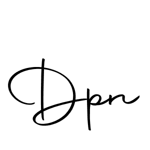 Dpn stylish signature style. Best Handwritten Sign (Autography-DOLnW) for my name. Handwritten Signature Collection Ideas for my name Dpn. Dpn signature style 10 images and pictures png
